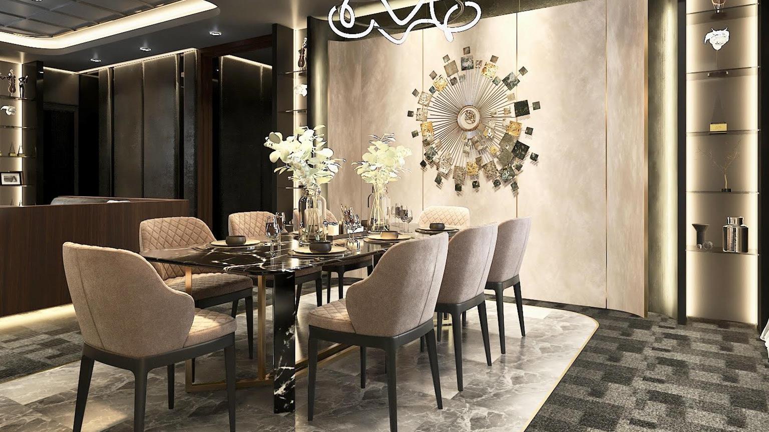 Luxury dining room