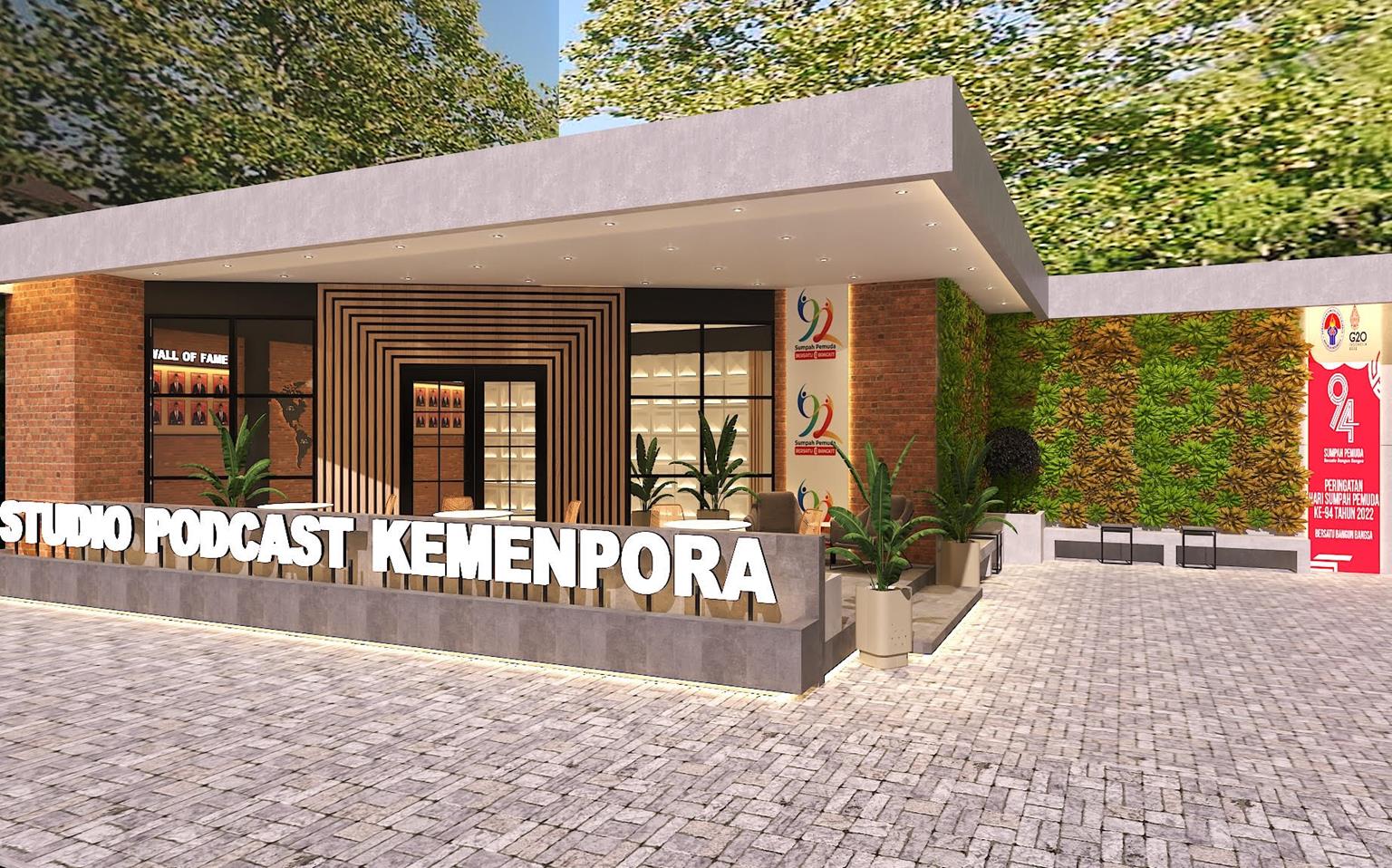 Studio Podcast Kemenpora RI